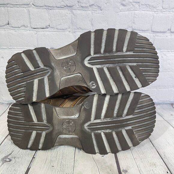 Bed Stu Chukka Boots Men Size 11 US 44 EU Brown Distressed Chunky Hammer Vintage - Picture 13 of 15